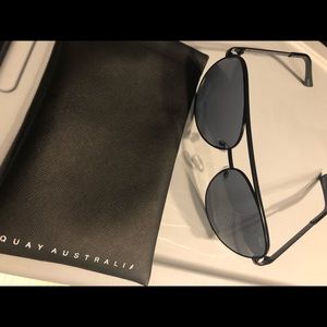 Quay Aviator Sunglasses